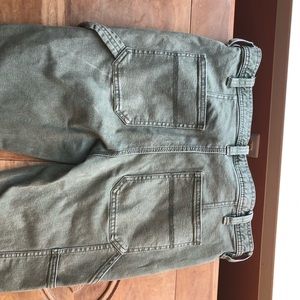 Free people cargo utility skinny pants